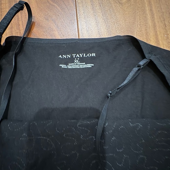Ann Taylor Elegant Black Camisole XL - Picture 3 of 3